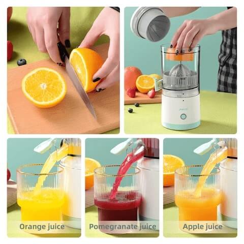 YANHAO Juicer: Your portable and chargeable fruit juicer solution.