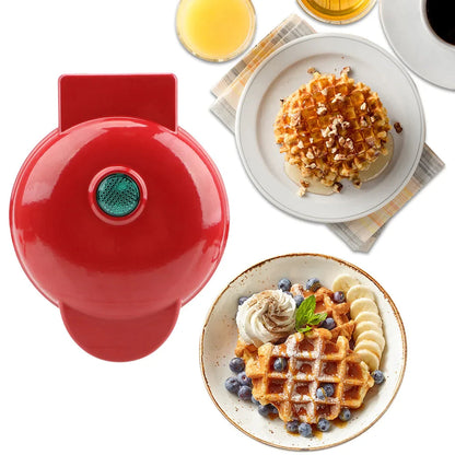 Mini Waffle Maker - Breakfast Anytime, Anywhere!