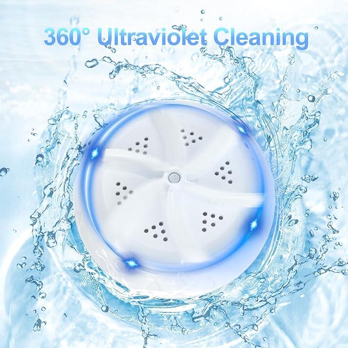 Portable mini washing machine