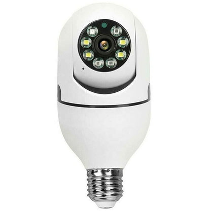 Illuminate & Guard: 360° Smart Bulb Security Camera!!