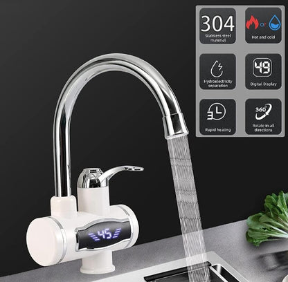 The Hot Water Tap Instant Heating Electric Water Heater Faucet.