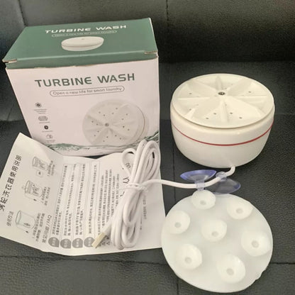 Portable mini washing machine