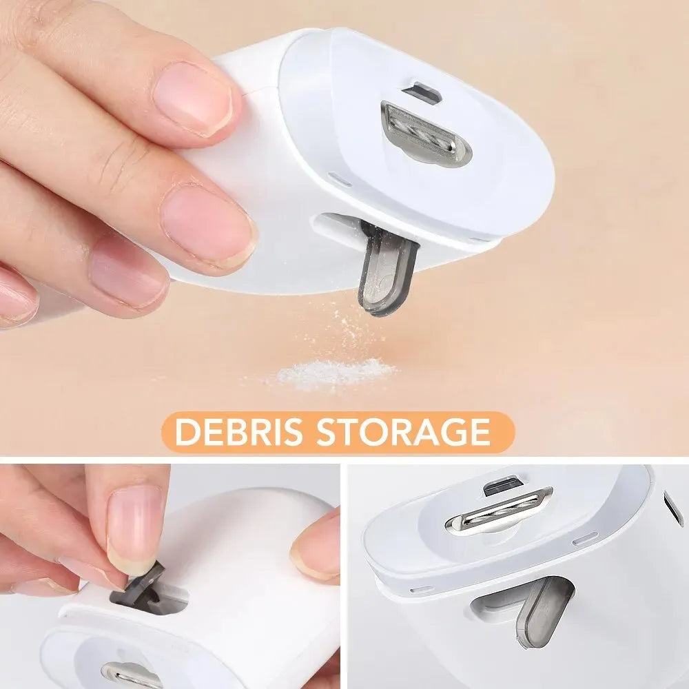 Effortless Manicure: Say Good-bye to Messy Nail Trimming with the  Electric Nail Clipper!!