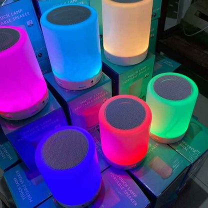 Unleash the Beat: Portable Lamp Wireless Speaker!!