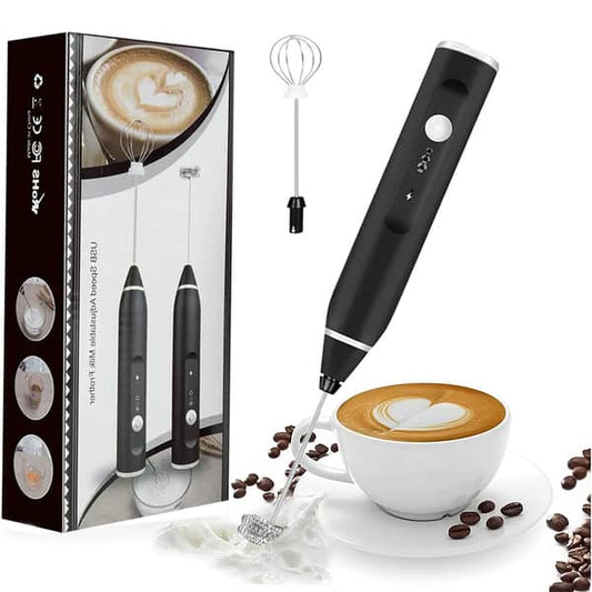 Effortless Latte Art: Rechargeable 2-in-1 Electric Cafe Maker That Brings Quality in Homes